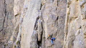 Rock climbing in Owens River Gorge near Bishop, CA with Nik, Trevor, Jill, Felix, and Kristen on Saturday, November 5, 2016