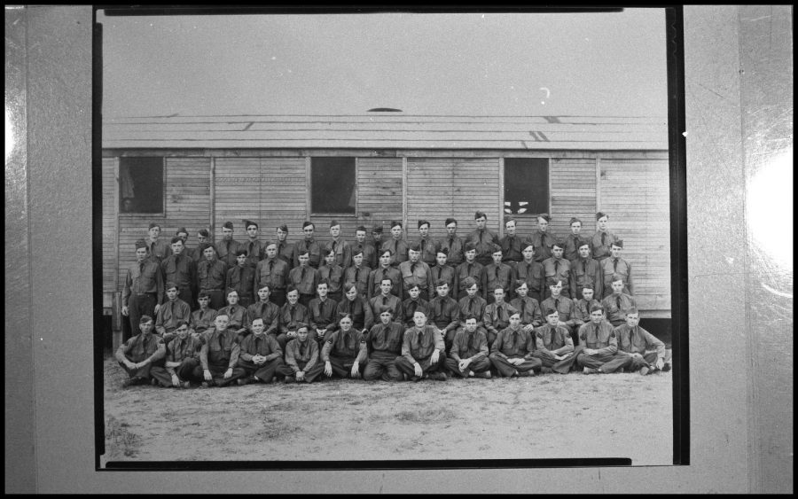 Cherokee County Historical Society. [Civilian Conservation Corps], photograph, September 18, 1988; (texashistory.unt.edu/ark:/67531/metapth354300/: accessed March 11, 2019), University of North Texas Libraries, The Portal to Texas History, texashistory.unt.edu; crediting Cherokee County Historical Commission.
