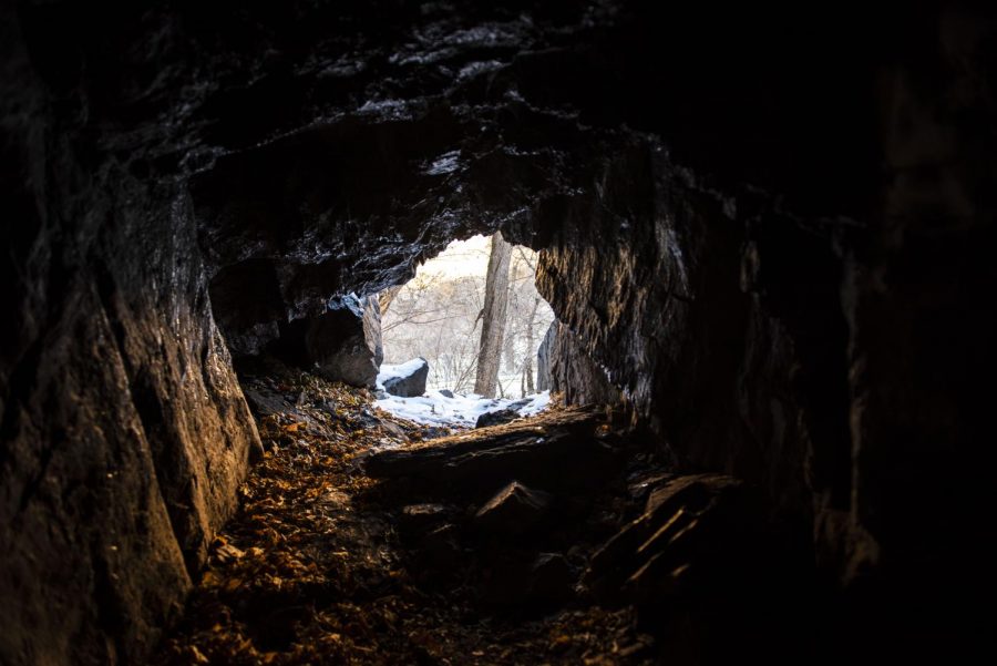 Caving. Photos by Peter Creveling. 